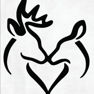 Vinyl Decal - Doe & Buck
